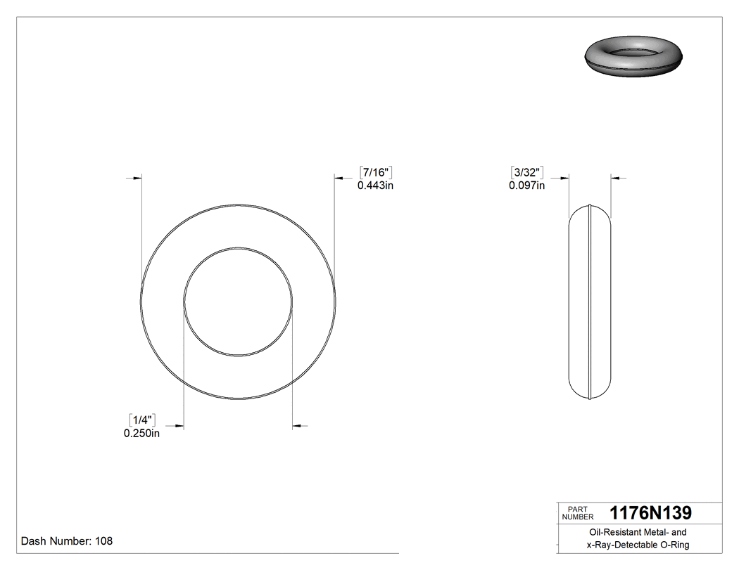 Technical drawing - 1176N139